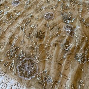 Beautiful sheer fully beaded fairy bolero✨